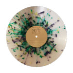 "Mardi Gras" (Clear w/ Yellow & Green & Purple)